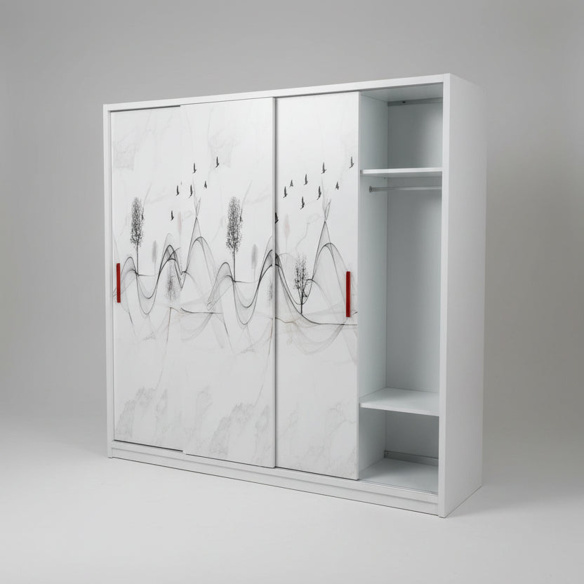 Steel Wardrobe 3 Doors NP32