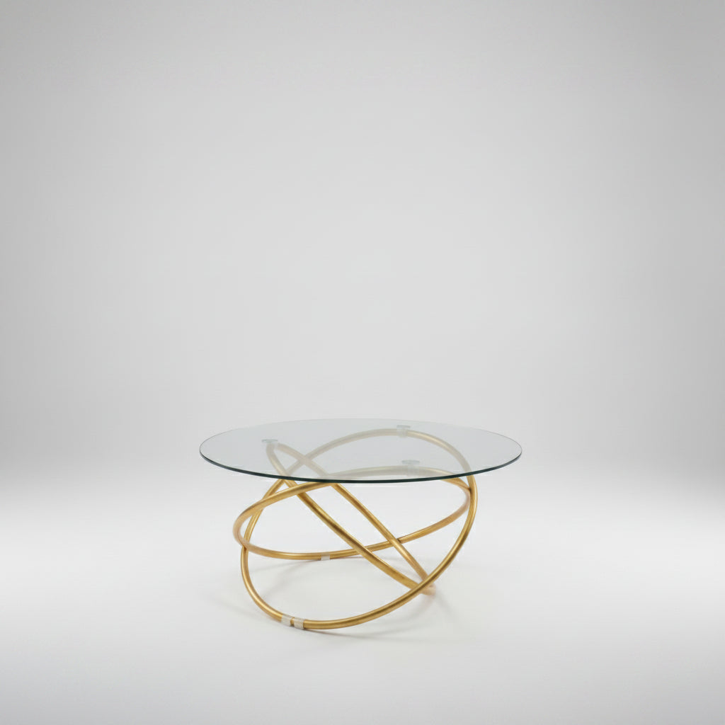 A-31 Round Glass Coffee Table