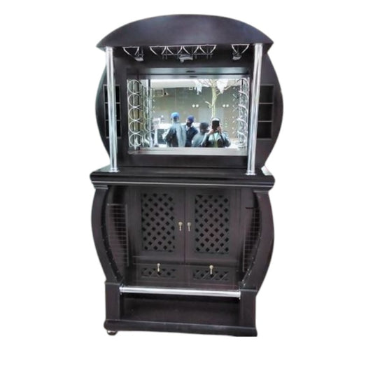 Wooden Bar Stand WBS8