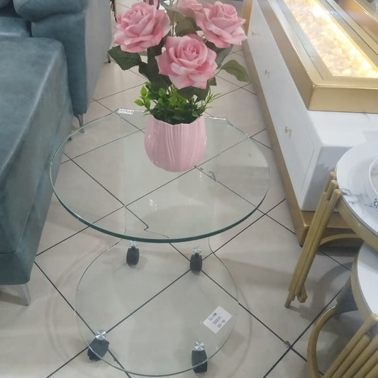Glass Side Table