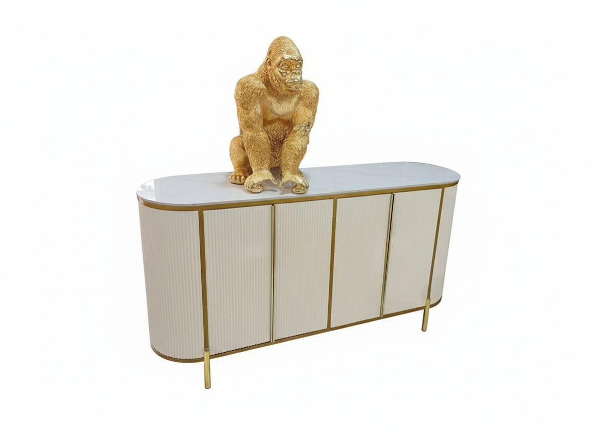 Mix Server DXG809 | Industrial Modern Entryway & Living Room Console