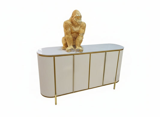 Mix Server DXG809 | Industrial Modern Entryway & Living Room Console