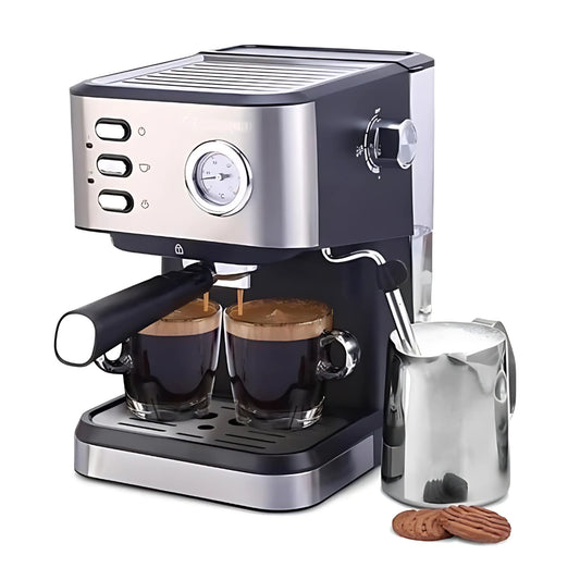 NCM Fully Automatic Espresso & Mocha Coffee Machine with Milk Frother