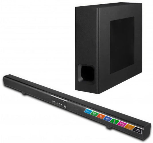 Supersonic SAV-101E Mini Hi-Fi System  (Black)