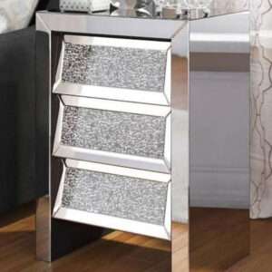 Full Mirror Pedestals With 3 Drawers